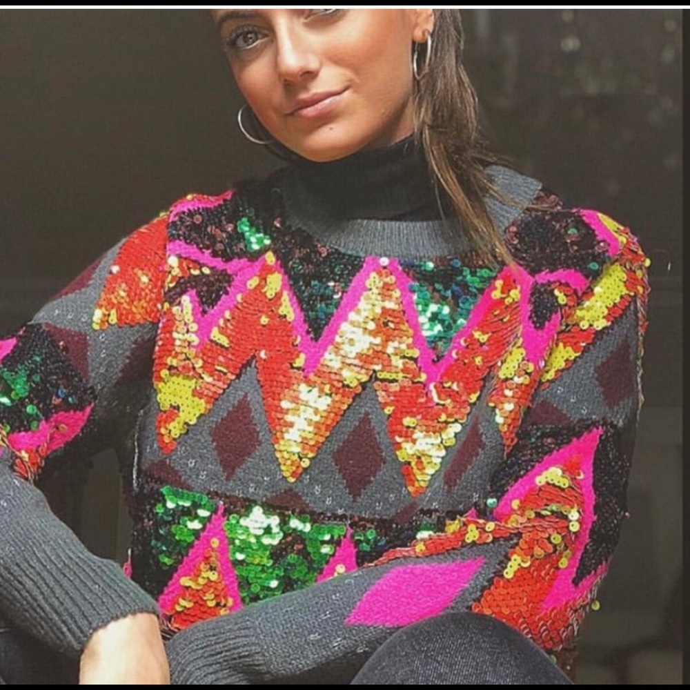 Beautiful Multi Color Zara Sweater